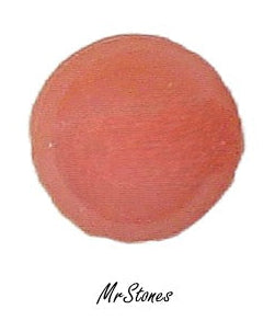 7mm (7.3mm) (2194) Lighter Coral Round Cabochon 1pc/$0.35 or 6pk/$1.00