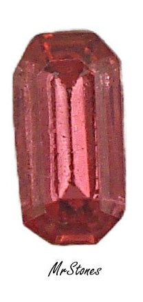 12x6mm (4610/2) TTC Czech Rose Pink Step Cut Cushion Octagon 1pc or 3pk