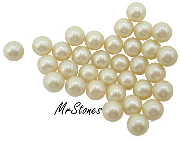 5.5mm (S14IU) Round Undrilled Imitation Pearl