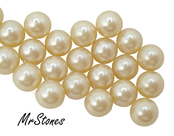 5.5mm (S14IU) Round Undrilled Imitation Pearl