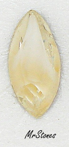15x7mm (4200/2) TTC Beige Givre Marquise Navette