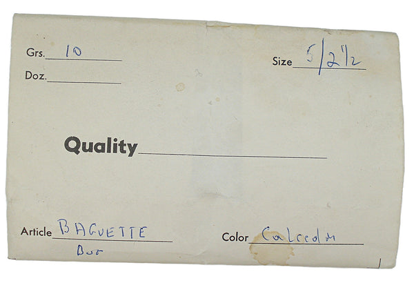 5x2.5mm (3145) Calcedon Opaque Blue Buff Top Doublet Baguette 10pk/$1.00