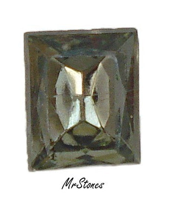 10x8mm (4526/2) TTC Black Diamond Cushion Shape