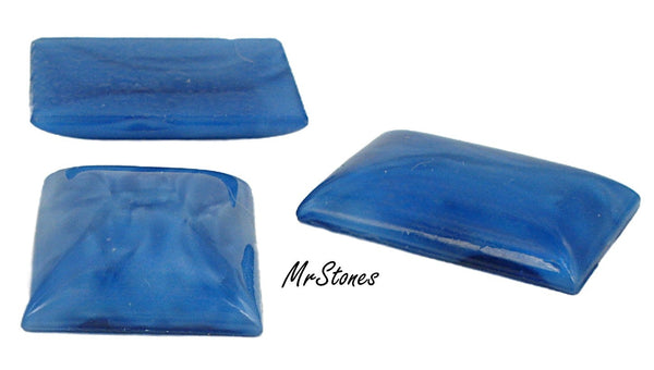 25x18mm or 30x22mm (3325)  Lapis Matrix Cushion Cabochon