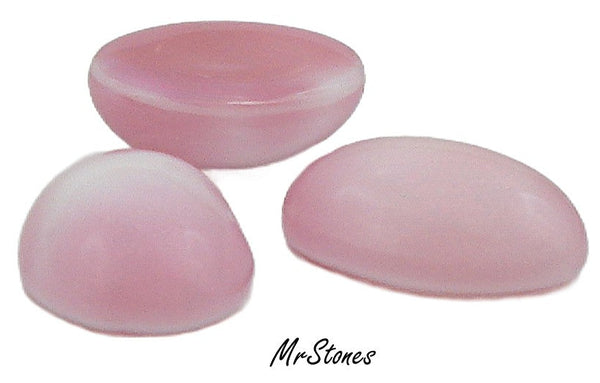 14x10mm (2195) Pink Flamingo Oval Cabochon