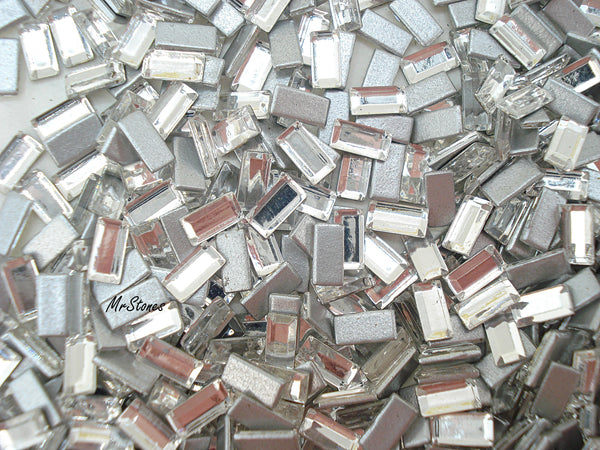 5x2.5mm (3932) Flat Back Baguettes