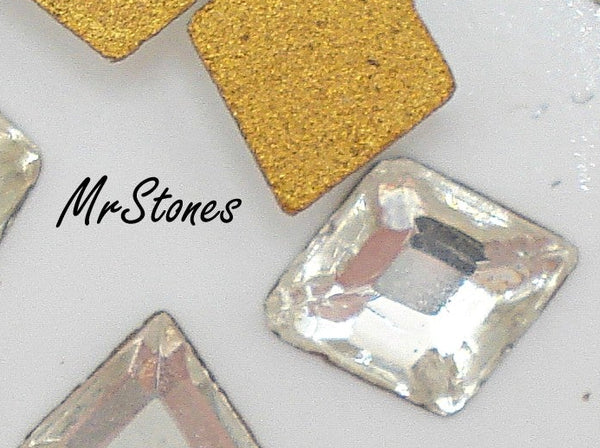 8x6.5mm (2710) Crystal Flat Back Diamond Shape Swarovski Nice and Bright