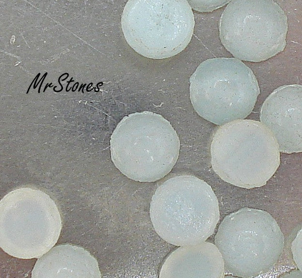 5mm (2194) Light Blue Moonstone Round Cabochon