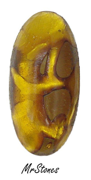 25x12mm (1685) Topaz Fire Matrix Oval Cabochon Specialty