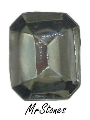 10x8mm (3436) Black Diamond Cushion Octagon Buff Top Doublet