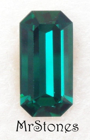 12x6mm (4600) Emerald Green Cushion Octagon Shape