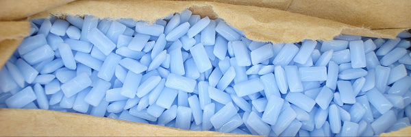 5x2.5mm (3145) Light Blue Baguette Buff Top Doublet Japan 100pcs/$4.95