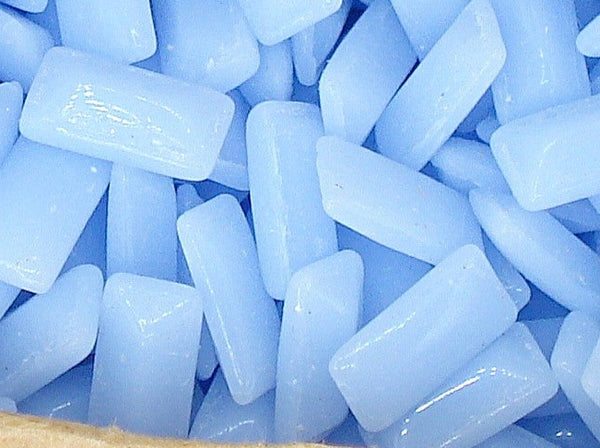 5x2.5mm (3145) Light Blue Baguette Buff Top Doublet Japan 100pcs/$4.95