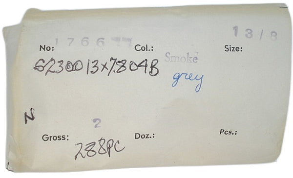 13x7.8mm (2300/2) Black Diamond Flat Back Pear Rose Cut 1pc/$1.00 5pcs/$2.00