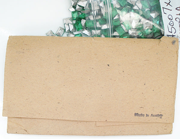 7x5mm (4500) M/C Austria Light Emerald Baguette 5pk/$1.00