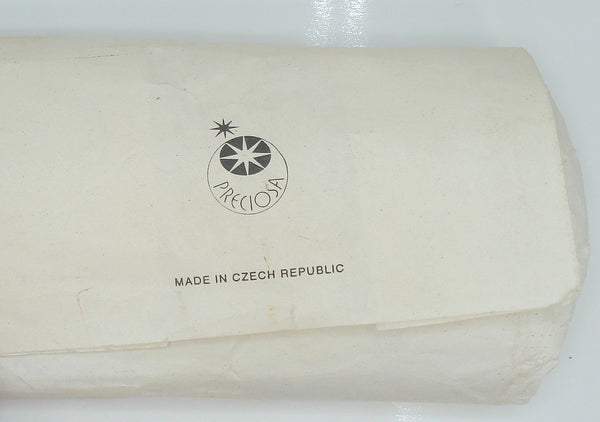 15mm (2000) Jet Black Unfoiled Czech Flatback Round
