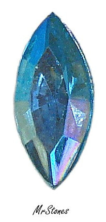 15x7mm (4200/2) TTC Aqua AB Marquise Navette