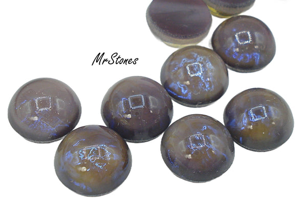9mm (1684) Tanzanite Opal Round Cabochon