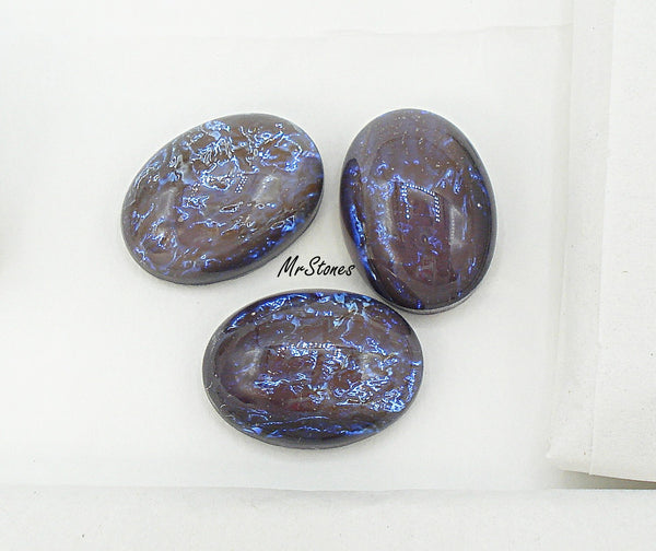 18x13mm Oval (1685) Tanzanite Opal Cabochon