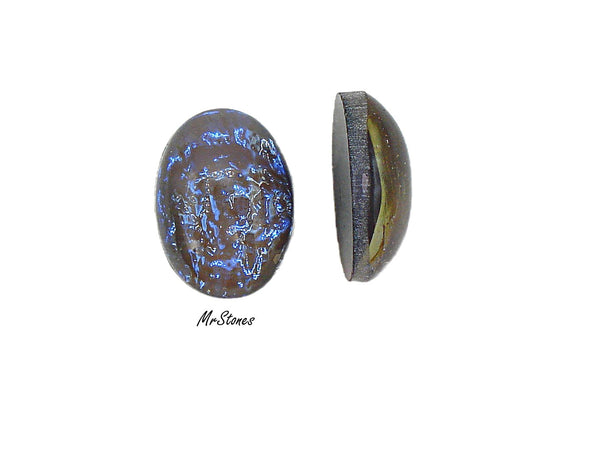 18x13mm Oval (1685) Tanzanite Opal Cabochon