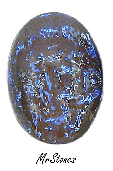 18x13mm Oval (1685) Tanzanite Opal Cabochon