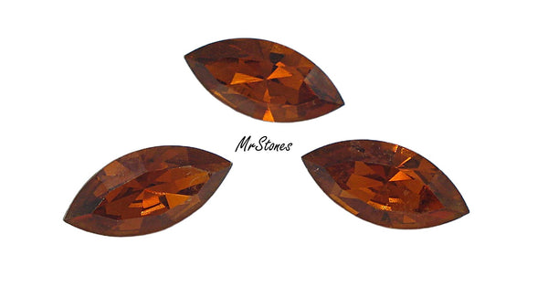 15x7mm (4200/2) TTC Madeira Topaz Pointed Back Marquises