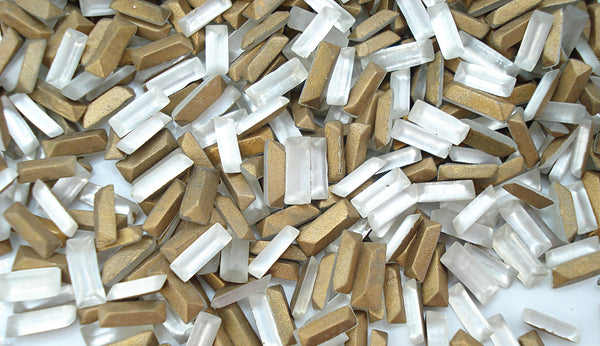 5x2mm (4500) Frosted Crystal Baguette 1pc/$0.30 or 10pc/$1.00