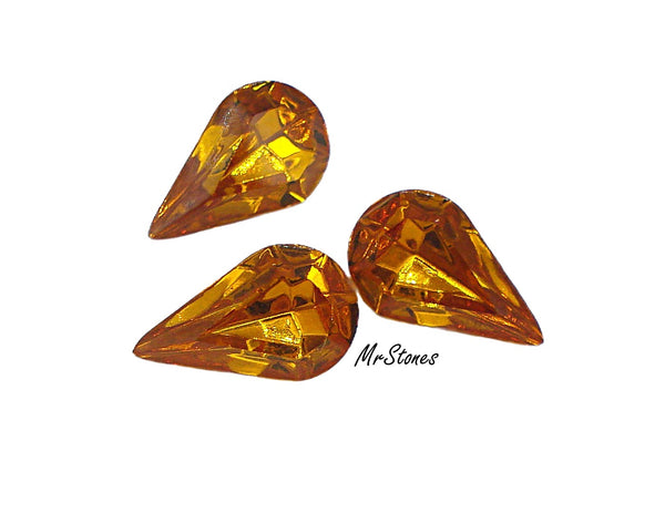 13x7.8mm (4300/2) Topaz Pear Shape Teardrop