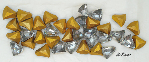 10mm (4806) Black Diamond Bell Shape Swarovski Art. 51