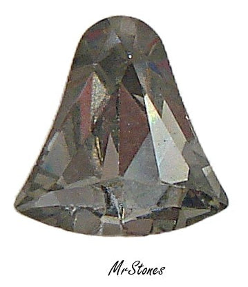 10mm (4806) Black Diamond Bell Shape Swarovski Art. 51
