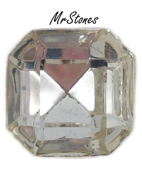 12mm (4671/2) TTC Crystal Square Octagon Shape Step Cut