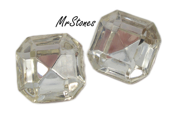 12mm (4671/2) TTC Crystal Square Octagon Shape Step Cut