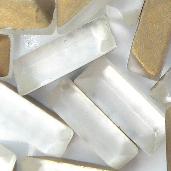 7x3mm (4500) Frosted Crystal Matte Baguette