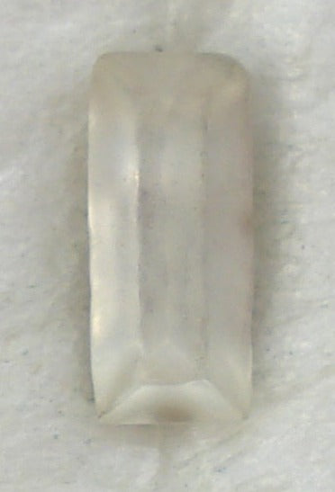 7x3mm (4500) Frosted Crystal Matte Baguette