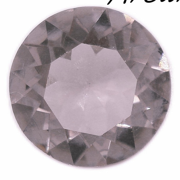 12.3mm (1200) (52ss) M/C Czech Amethyst Un-Foiled Dentelle Round