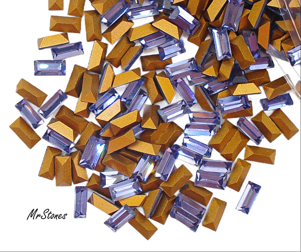 5x2.5mm (4500) Tanzanite Purple Baguette