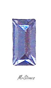 5x2.5mm (4500) Tanzanite Purple Baguette