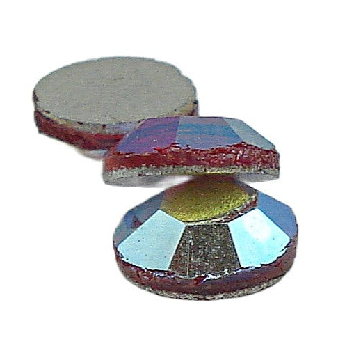 6.3-6.5mm (2000) (30ss) Czech Light Siam AB Round Flatback