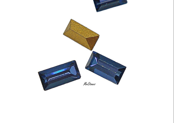 5x2.5mm (4500) Bermuda Blue Baguette
