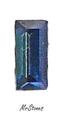 5x2.5mm (4500) Bermuda Blue Baguette