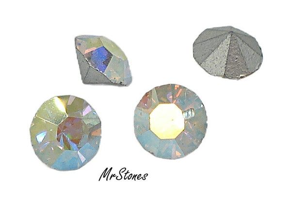 6.0-6.1mm (1100) (28ss) Crystal AB Round Chaton