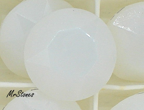 18mm (1200/2) (75ss) TTC White Opal Unfoiled Dentelle West German