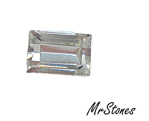 3x2mm (4500) Crystal Baguette Swarovski Silver Foiled