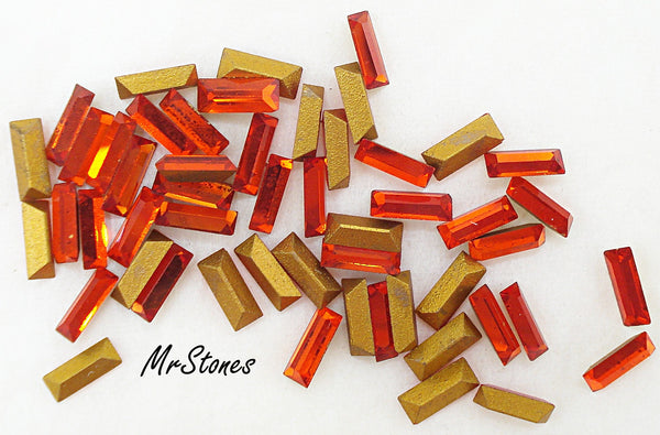 5x2mm (4500) Light Siam Baguette