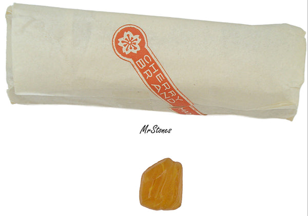 15x12mm (0103) Topaz Flawed Nugget Baroque Rock Glass Japan