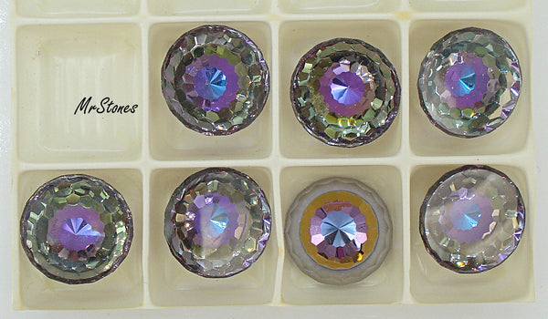 16mm (2042z) Heliotrope II Unfoiled Swarovski DS Co. Specialty