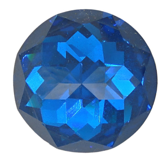 22mm (2040) Sapphire Blue Round Rauten Rose Swarovski Specialty Flat Back