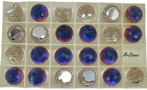 16mm (4861) Volcano 3/4 Fire Ball Swarovski DS Co.