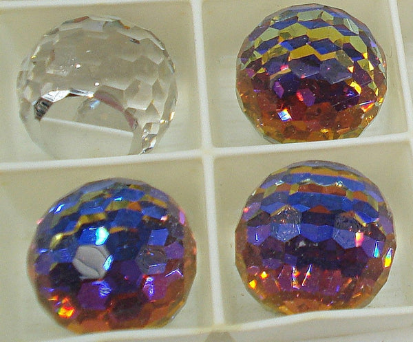 16mm (4861) Volcano 3/4 Fire Ball Swarovski DS Co.