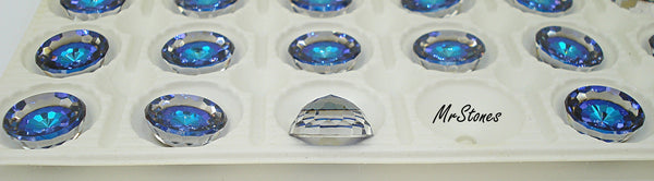 12mm (2042z) Bermuda Blue Swarovski DS Co Specialty